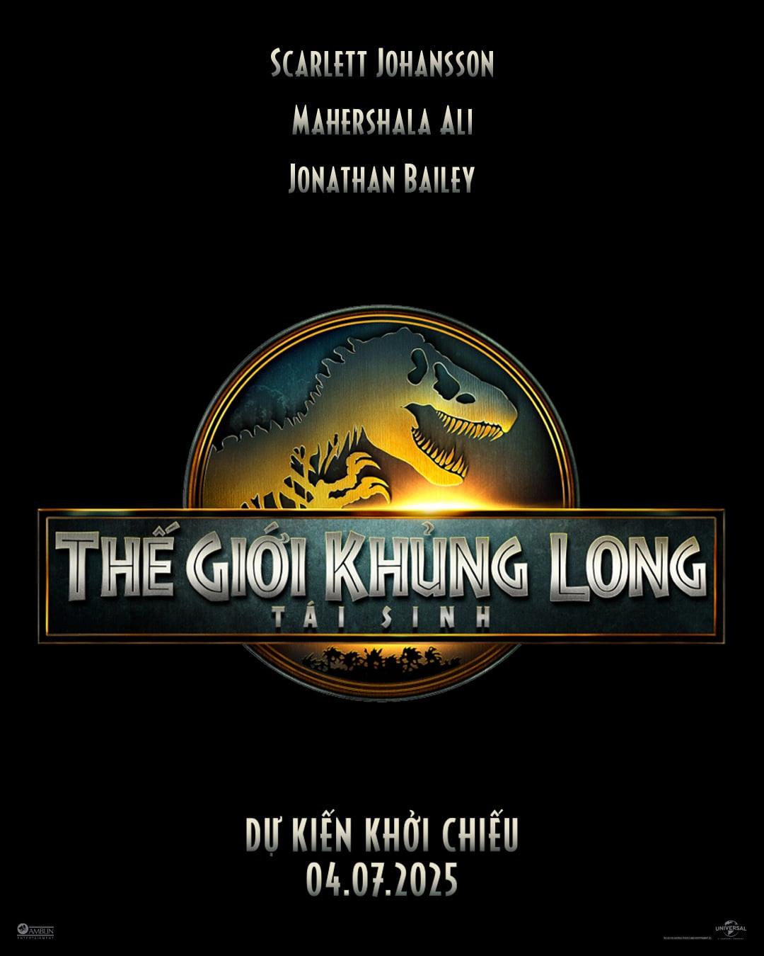 THẾ GIỚI KHỦNG LONG: TÁI SINH