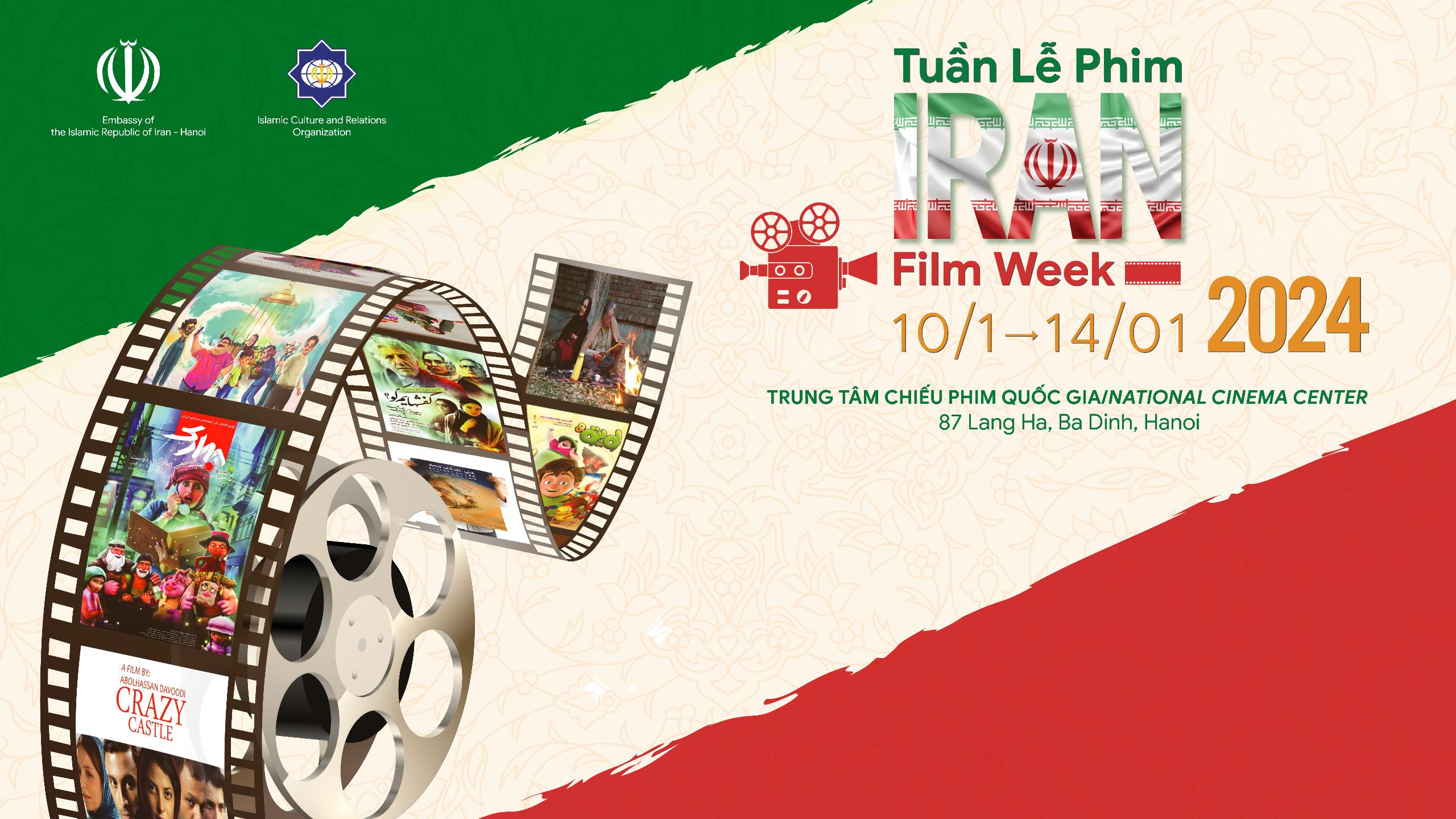 Tuần lễ phim Iran tại Trung tâm Chiếu phim Quốc gia (10/1 – 14/1/2024)